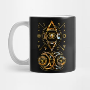 Mystical Sacred Geometry Ornament Mug